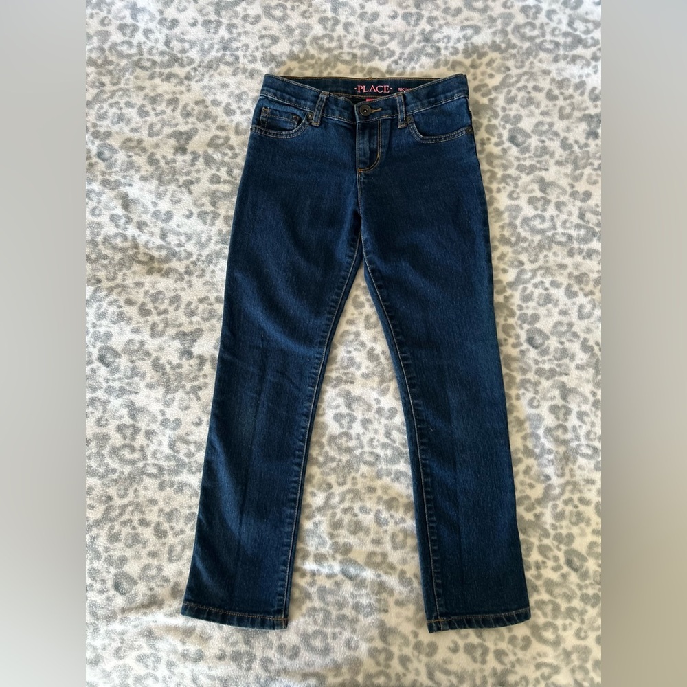 The Children’s Place Denim Jeans, Size 8, Dark Wash